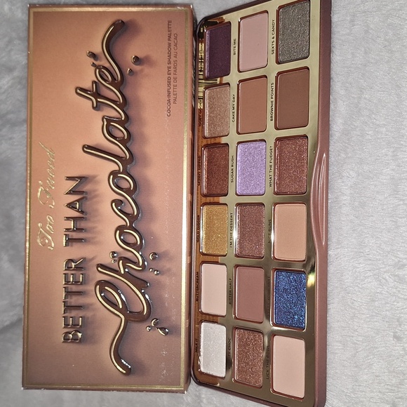 New Too Faced Better Than Chocolate Palette&Better Than Sex Mascara - Picture 3 of 10